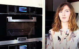 Микроволновая печь с функциями духового шкафа