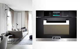 Встраиваемая пароварка Kaiser EH 6312 с инфракрасным грилем