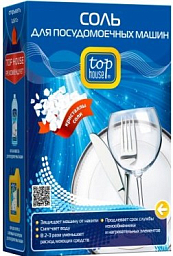 Top House Соль для посудомоечных машин крупнокристаллическая, 1,5 кг