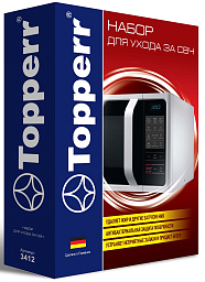 Topperr 3412 Набор для ухода за СВЧ, 2 предмета